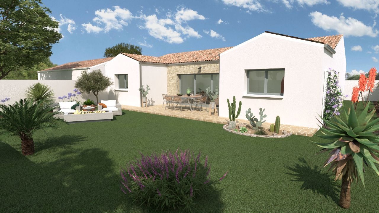 Maison neuve 90 m² à La Jarrie (17220)