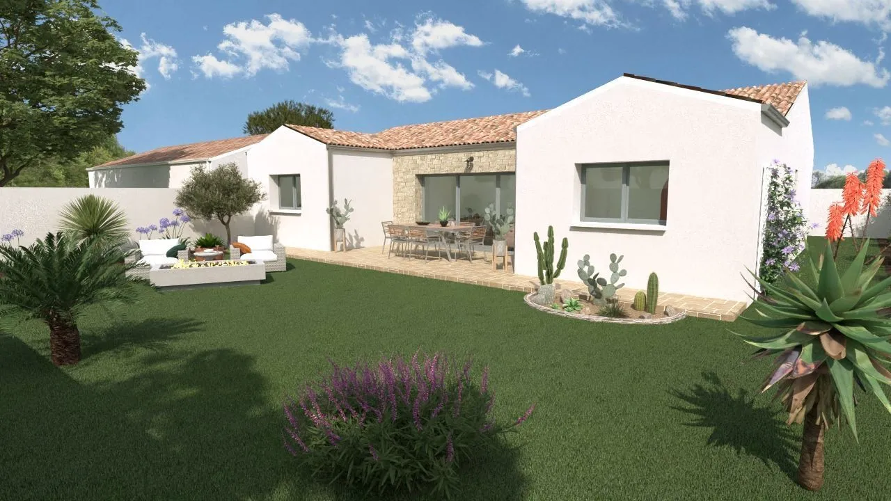 Maison neuve 90 m² à La Jarrie (17220)