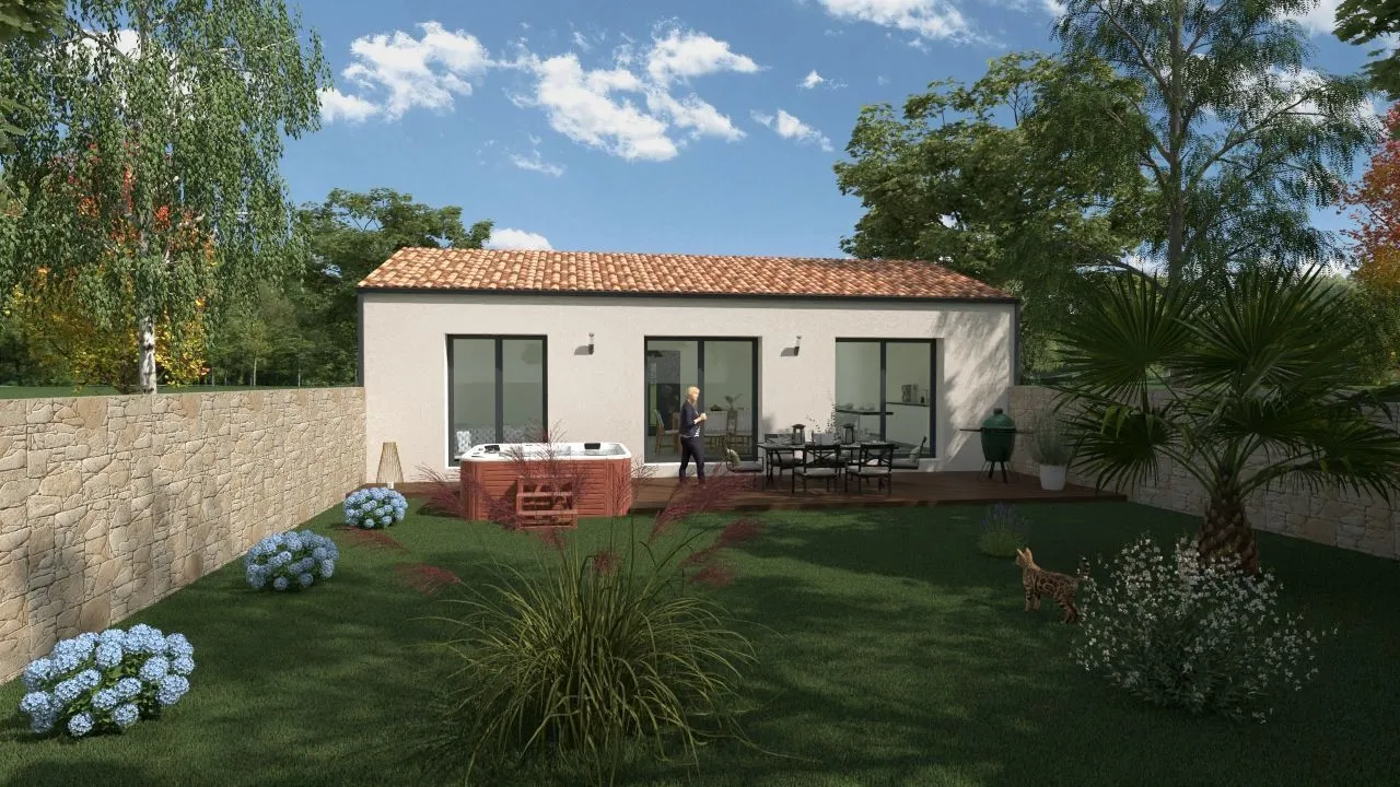 Maison neuve 85 m² à Saint-Rogatien (17220)