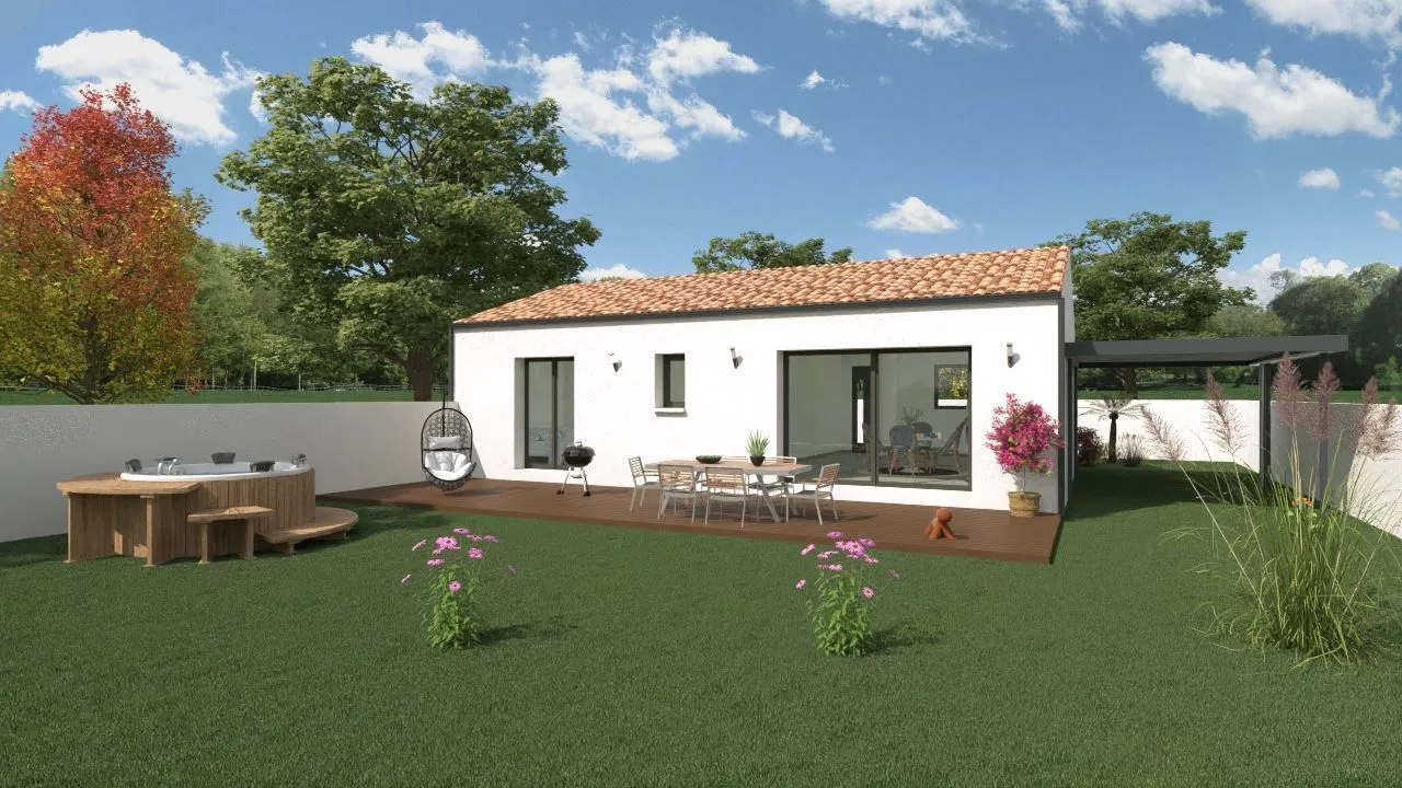 Maison neuve 70 m² à La Jarrie (17220)