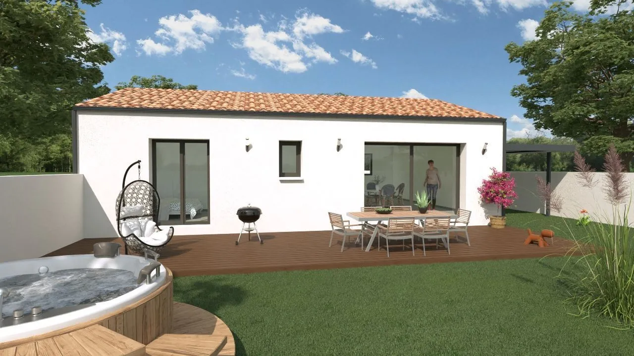 Maison neuve 70 m² à La Jarrie (17220)