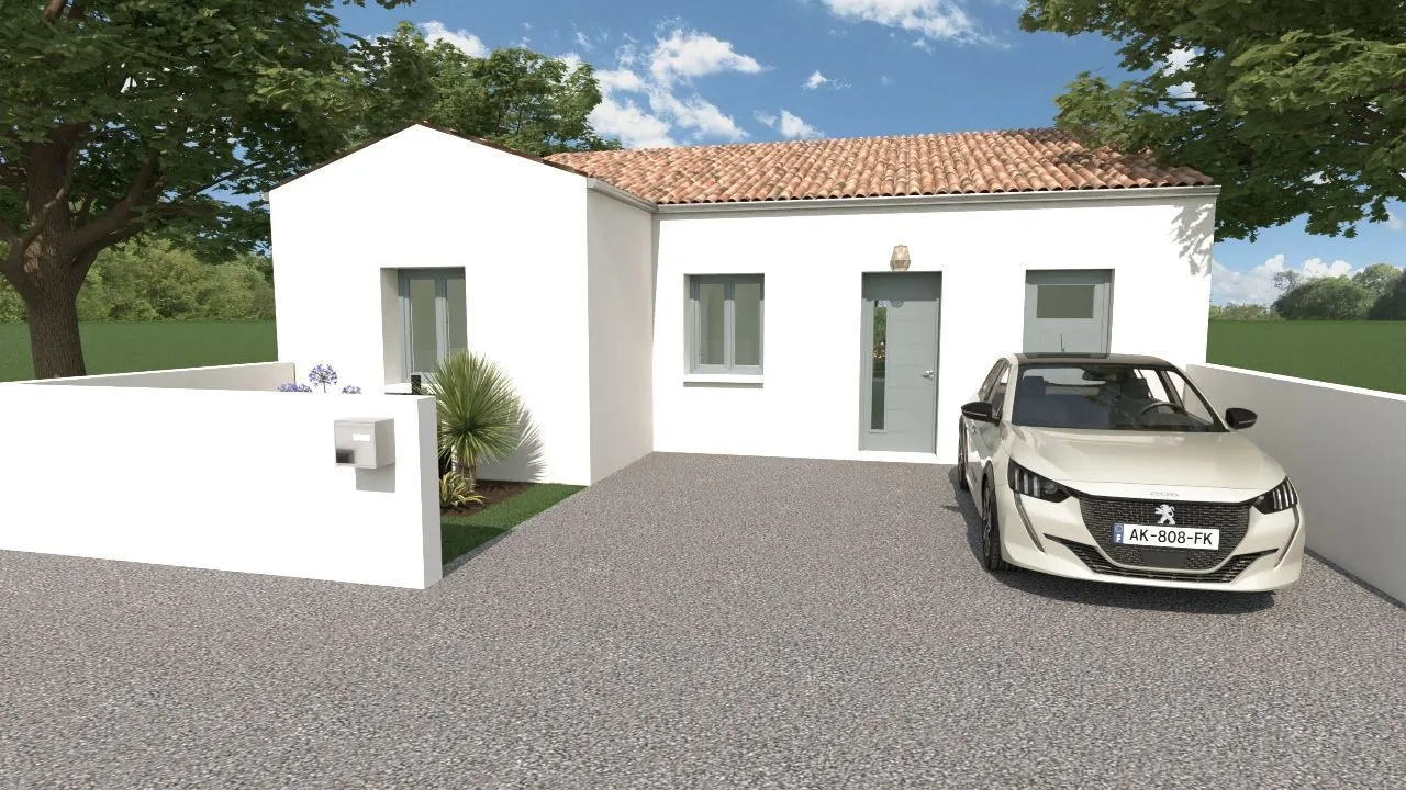 Maison neuve 85 m² à La Jarrie (17220)