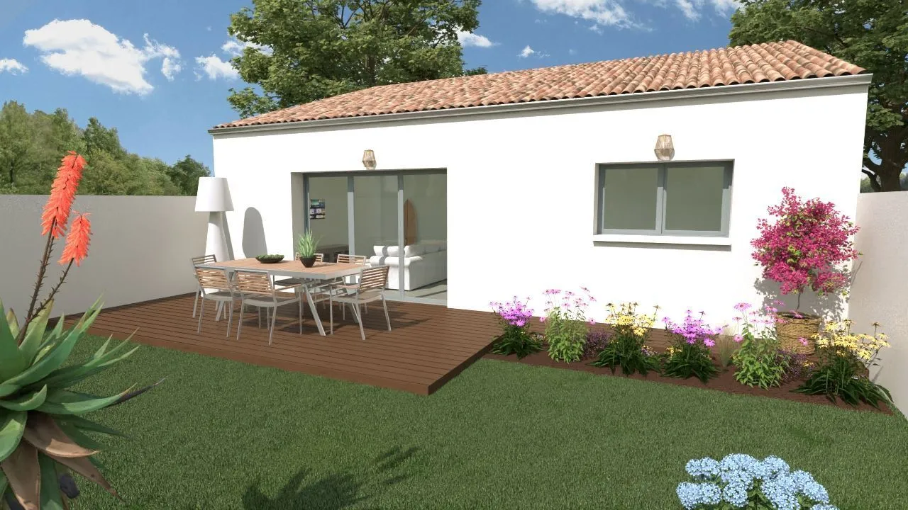 Maison neuve 85 m² à La Jarrie (17220)