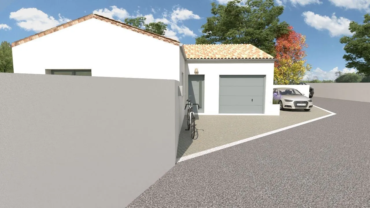 Maison neuve 90 m² à Andilly (17230)