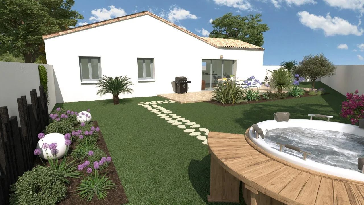Maison neuve 90 m² à Andilly (17230)