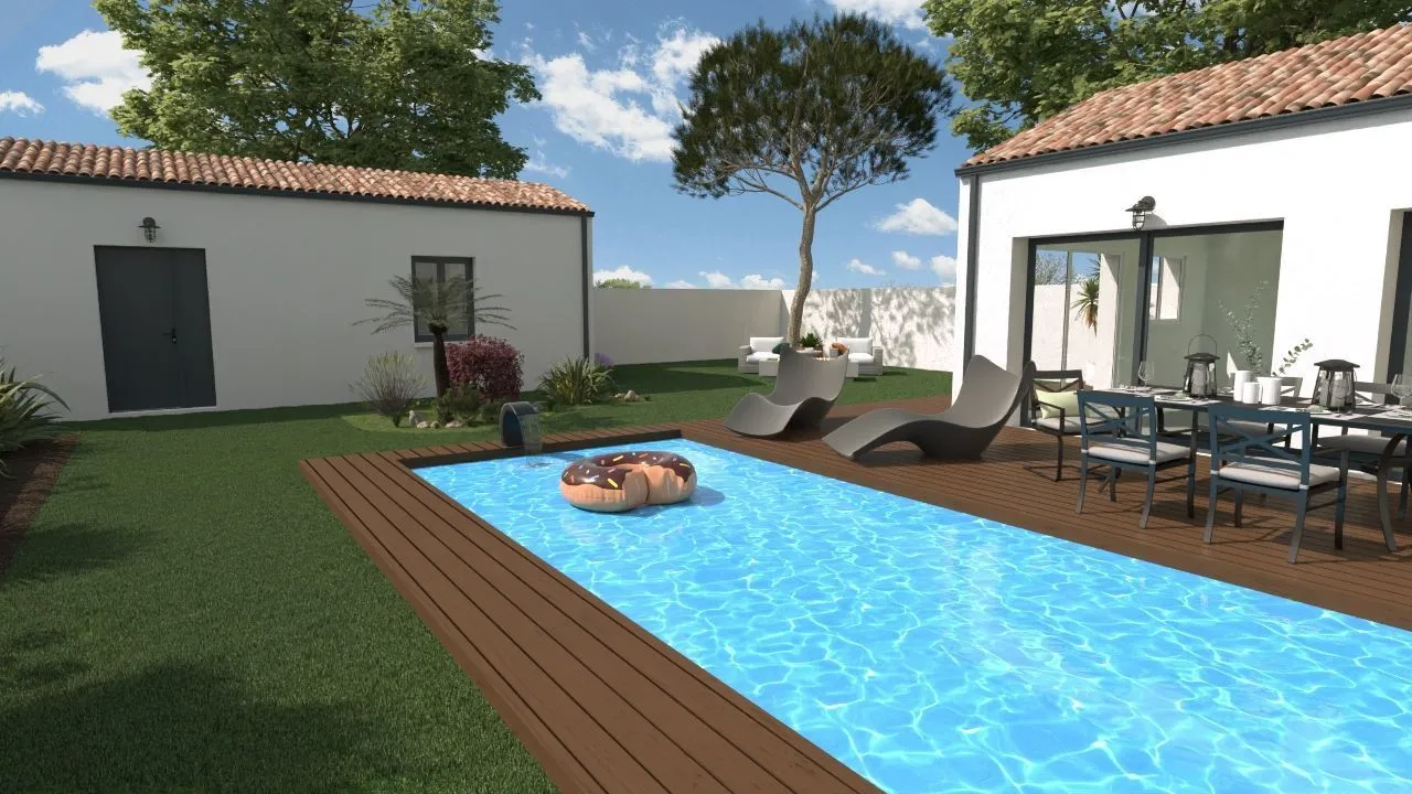 Maison neuve 134 m² à Aytré (17440)