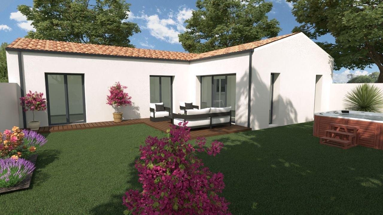 Maison neuve 90 m² à Montroy (17220)