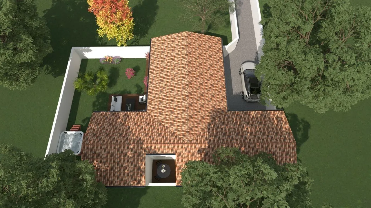 Maison neuve 90 m² à Montroy (17220)