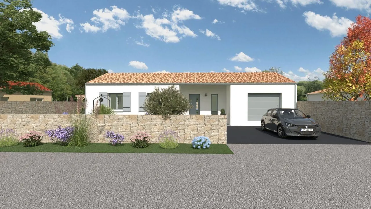 Maison neuve 113 m² à Salles-sur-Mer (17220)