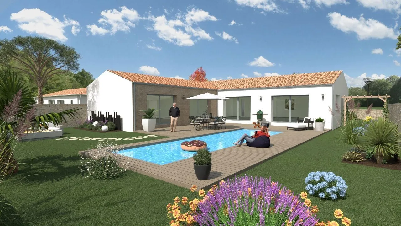 Maison neuve 113 m² à Salles-sur-Mer (17220)