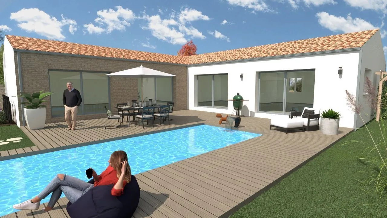 Maison neuve 113 m² à Salles-sur-Mer (17220)