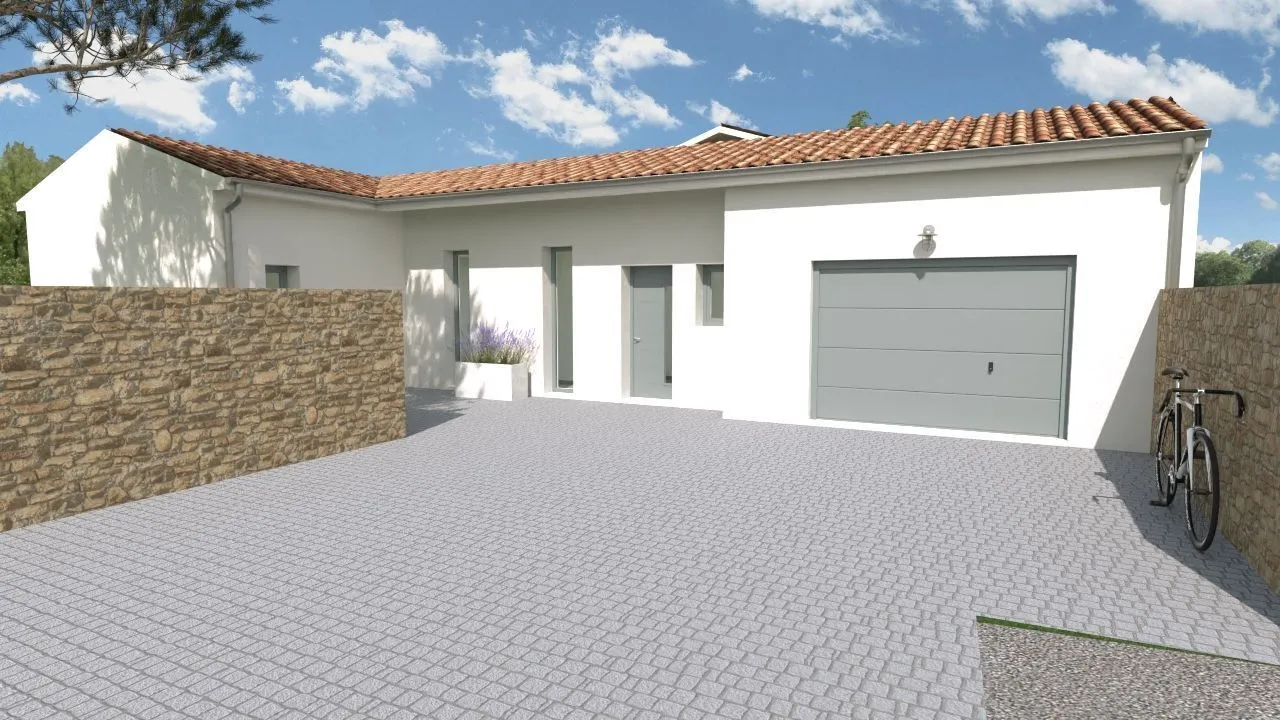 Maison neuve 136 m² au Bois-Plage-en-Ré (17580)