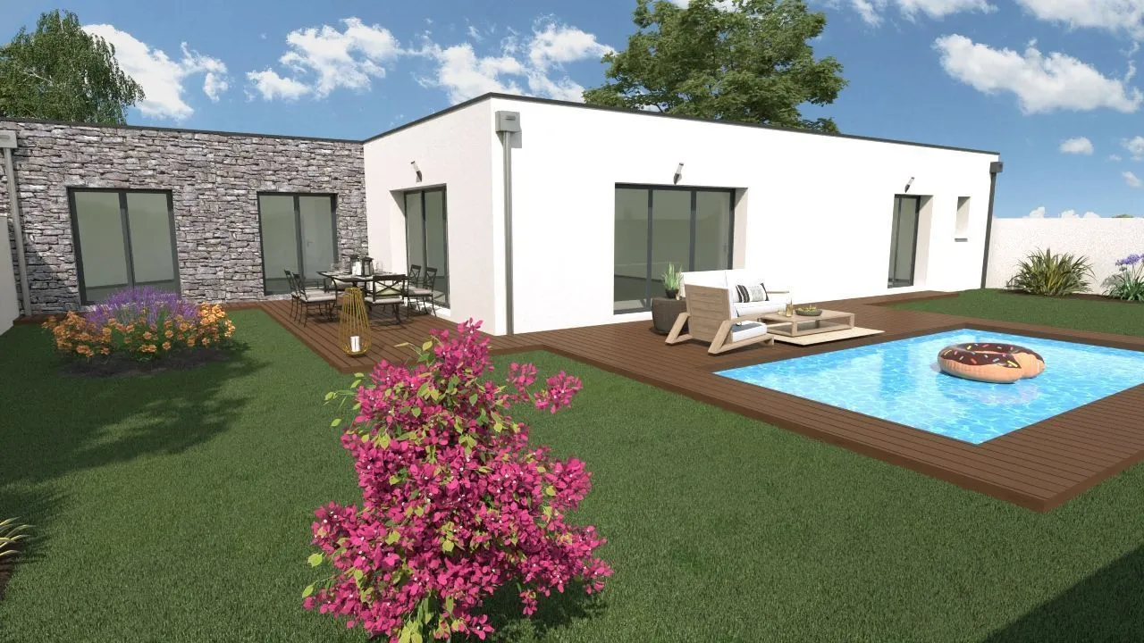Maison neuve 118 m² à Lagord (17140)