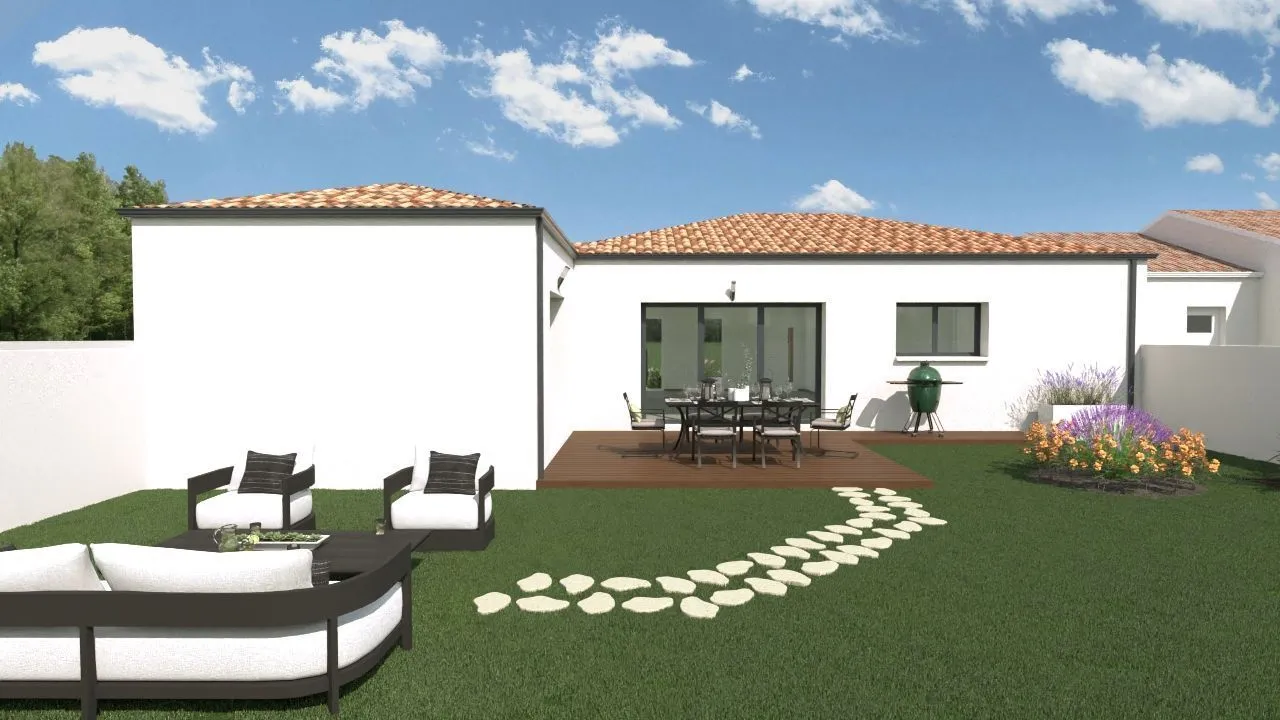 Maison neuve 105 m² à Dompierre-sur-Mer (17139)