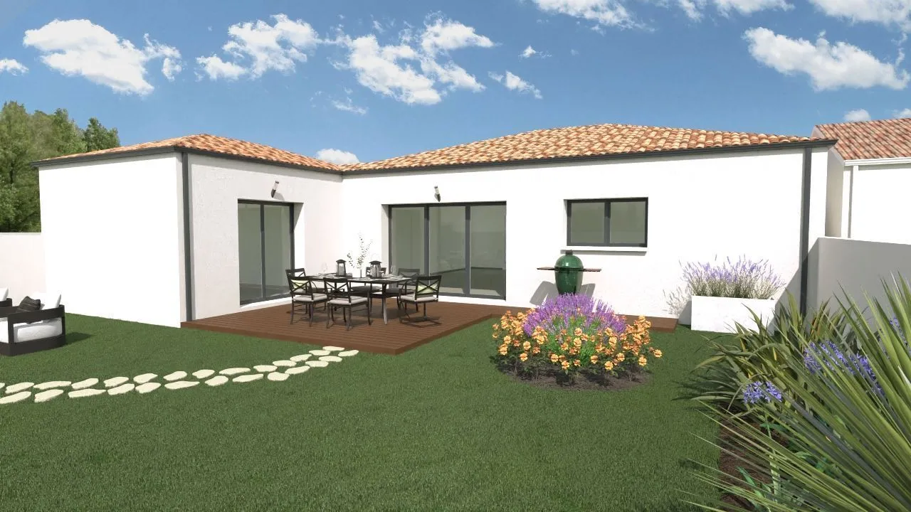 Maison neuve 105 m² à Dompierre-sur-Mer (17139)