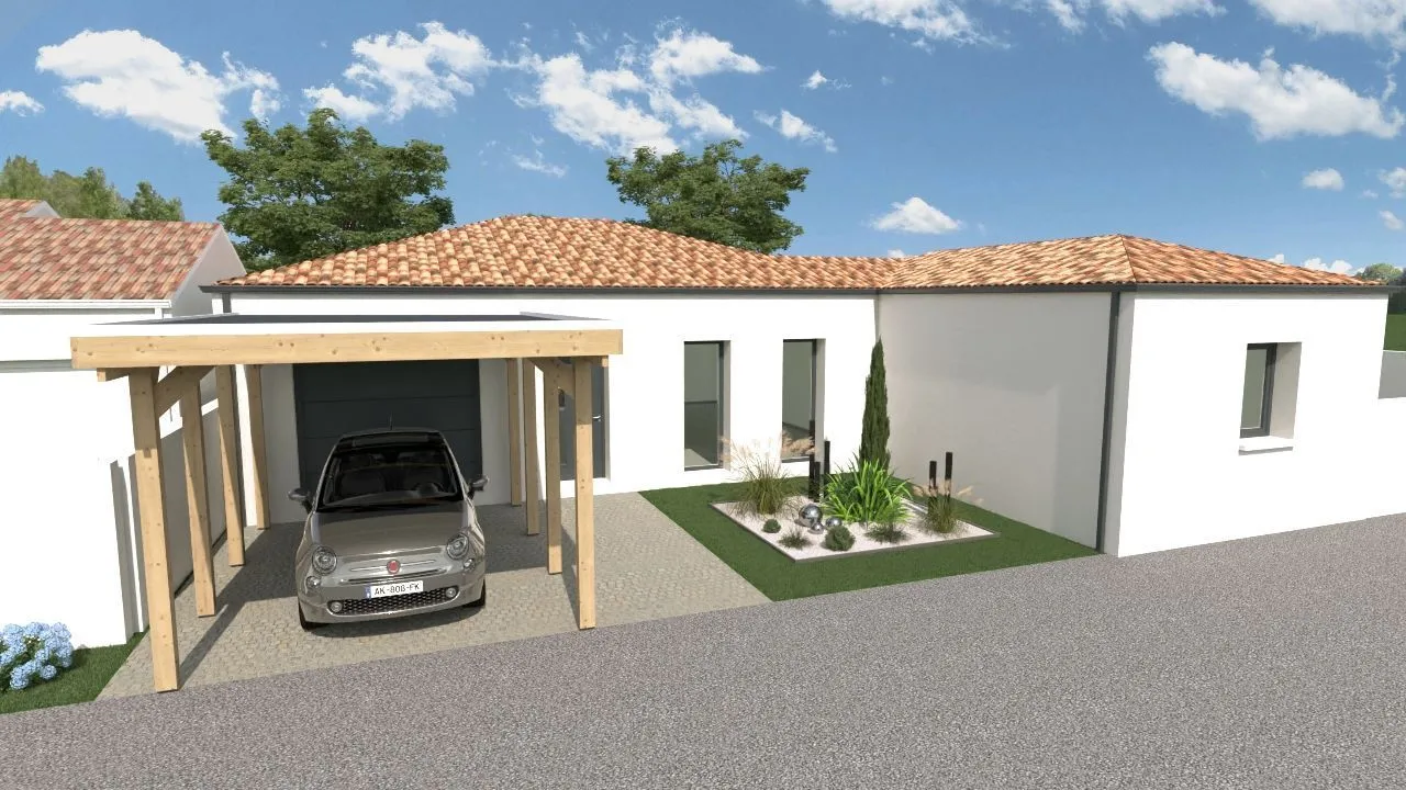 Maison neuve 105 m² à Dompierre-sur-Mer (17139)