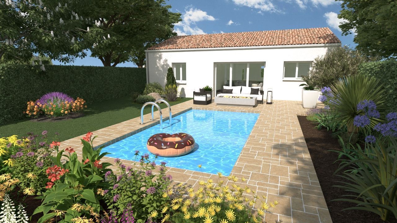 Maison neuve 70 m² à Saint-Rogatien (17220)