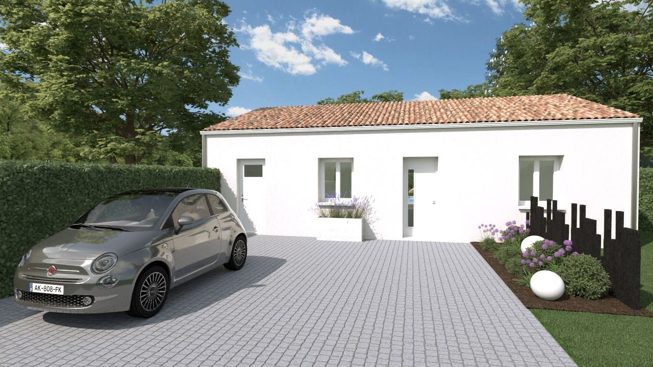 Maison neuve 70 m² à Saint-Rogatien (17220)