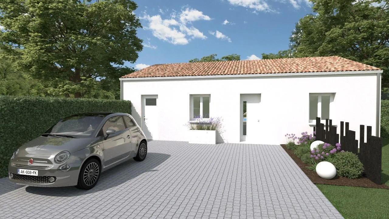 Maison neuve 70 m² à Saint-Rogatien (17220)