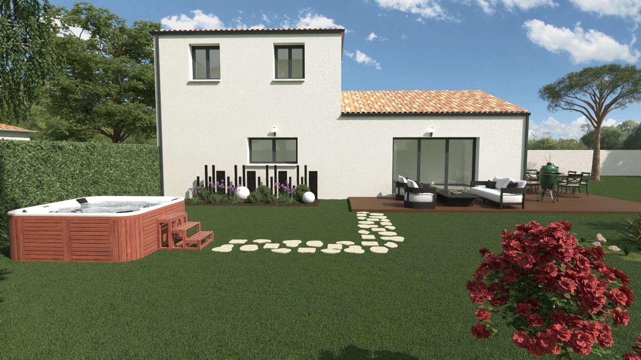 Maison neuve 118 m² à Montroy (17220)