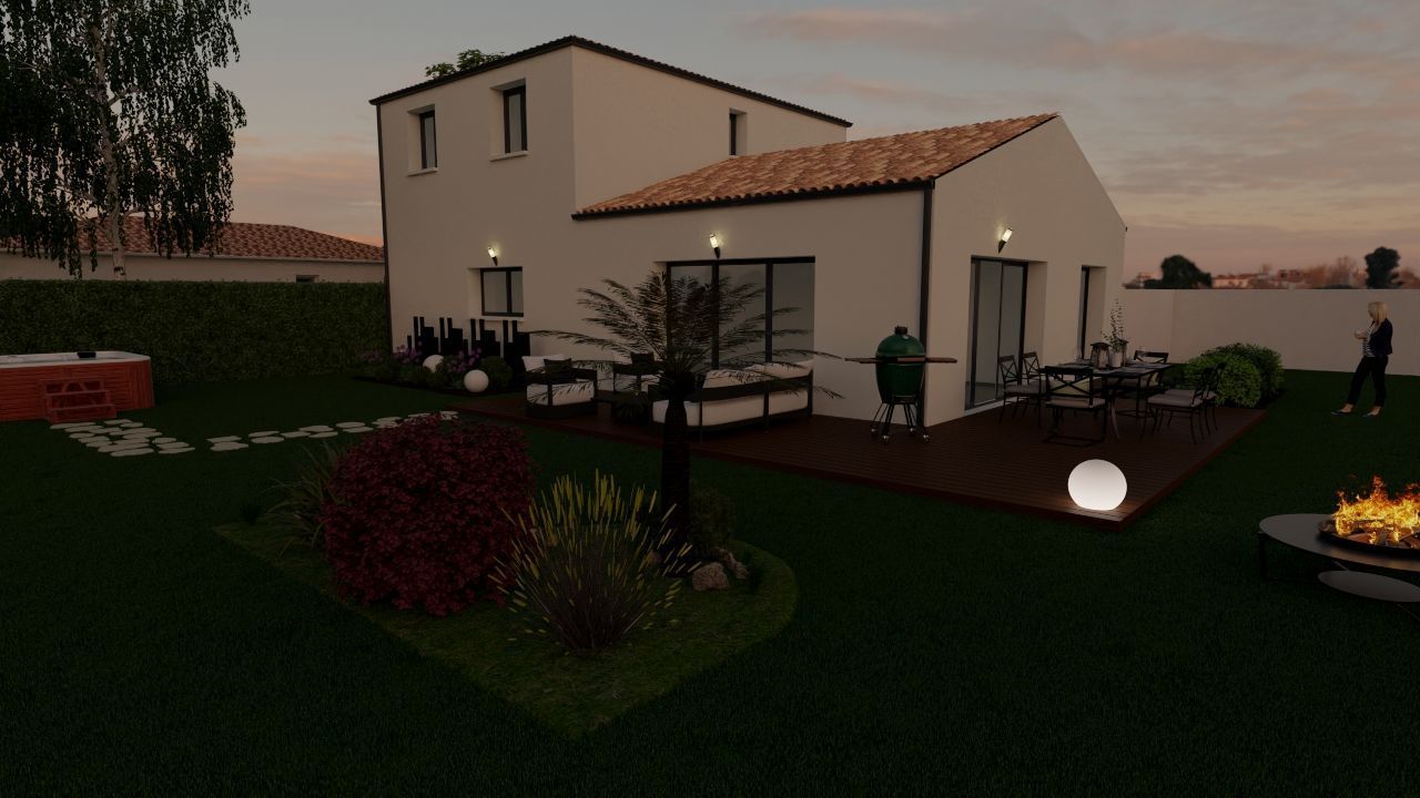 Maison neuve 118 m² à Montroy (17220)