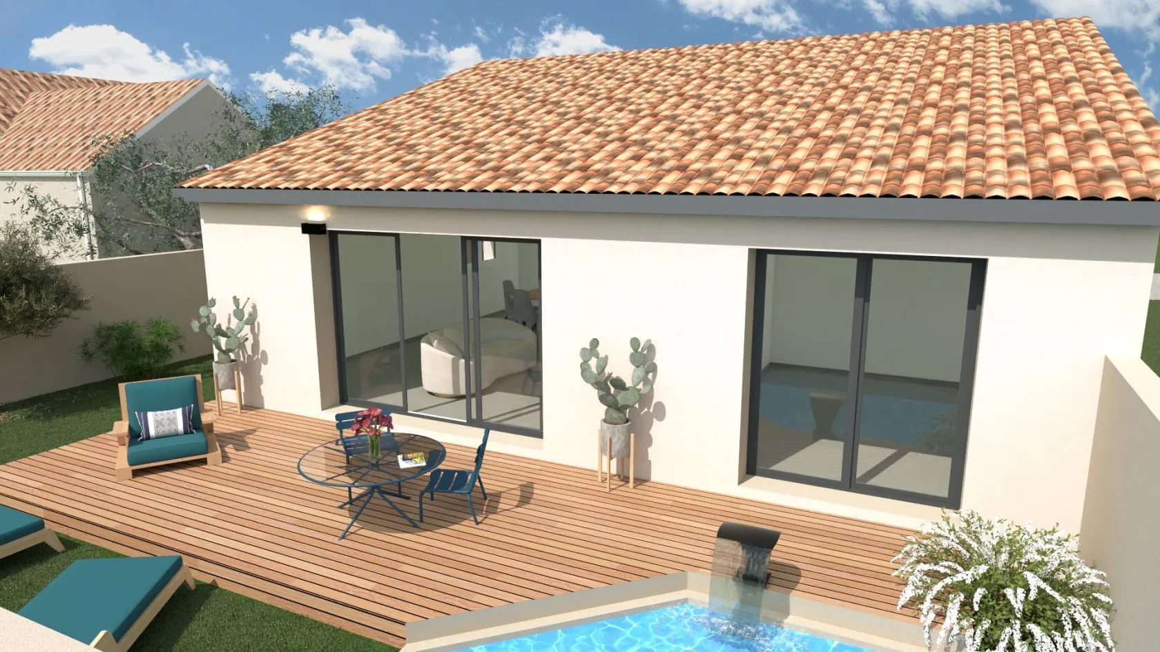 Maison neuve 75 m² à Andilly (17230)