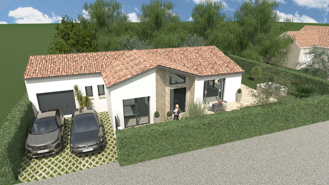 Maison neuve 110 m² à Bourgneuf (17220)