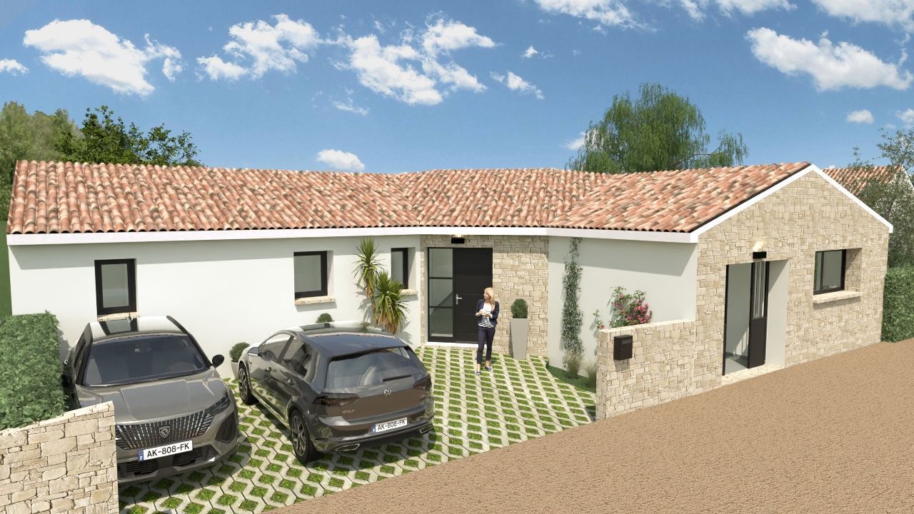 Maison neuve 127 m² à Ardillières (17290)