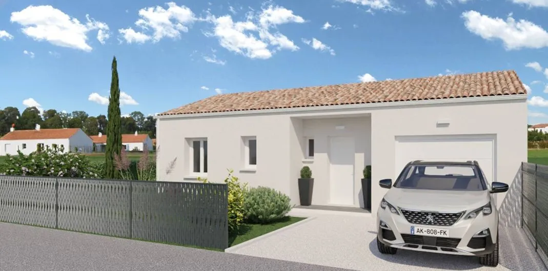 Maison neuve 106 m² à Meschers-sur-Gironde (17132)