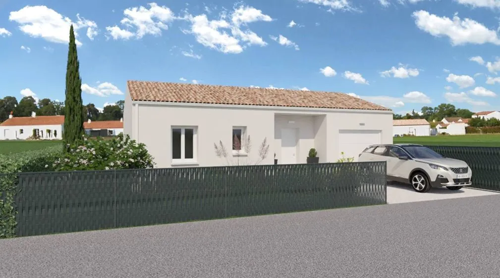 Maison neuve 106 m² à Meschers-sur-Gironde (17132)