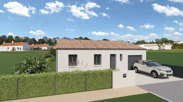Maison neuve 86 m² à Saint-Augustin (17570)