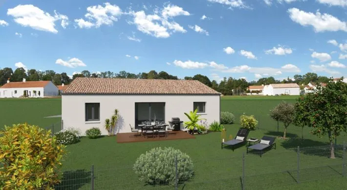 Maison neuve 86 m² à Saint-Augustin (17570)