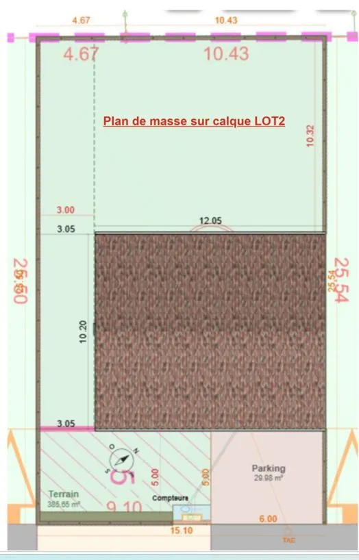 Maison neuve 86 m² à Saint-Augustin (17570)
