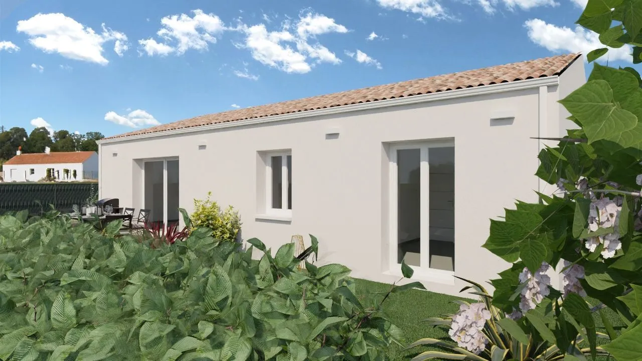 Maison neuve 87 m² à Pisany (17600)