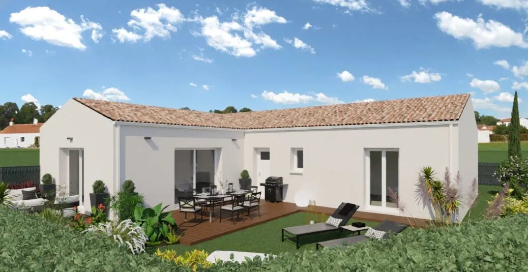Maison neuve 98 m² à Montpellier-de-Médillan (17260)