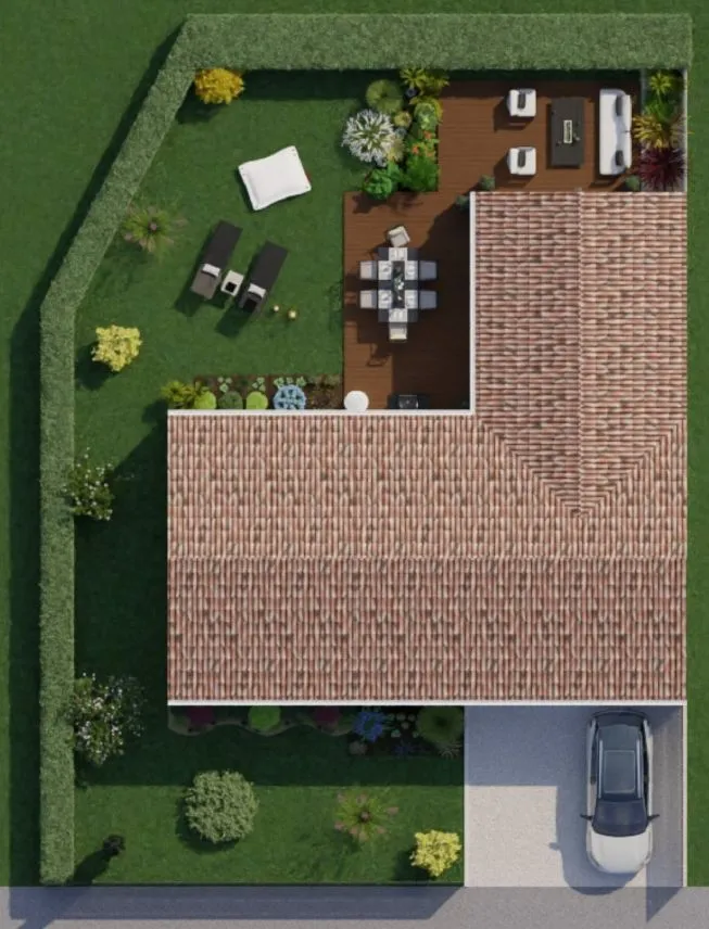 Maison neuve 98 m² à Montpellier-de-Médillan (17260)
