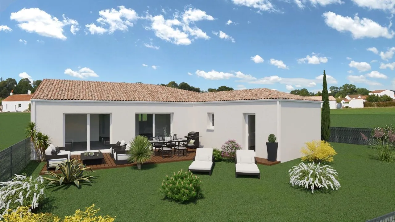 Maison neuve à Saint-Augustin