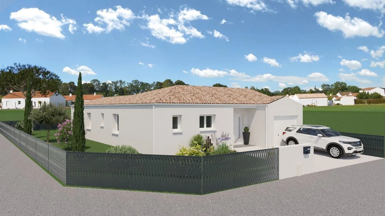 Maison neuve 105 m² à Saint-Augustin (17570)