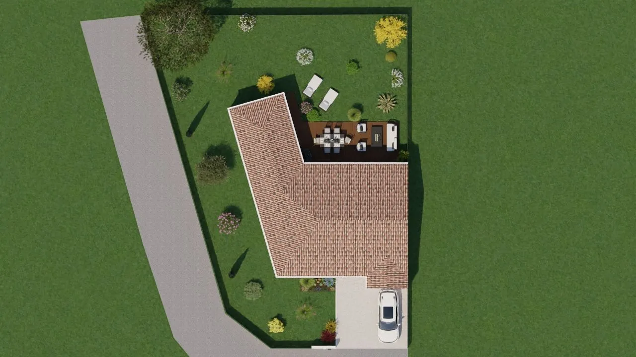 Maison neuve 105 m² à Saint-Augustin (17570)
