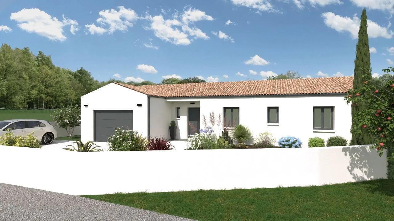 Maison neuve 130 m² à Meschers-sur-Gironde (17132)