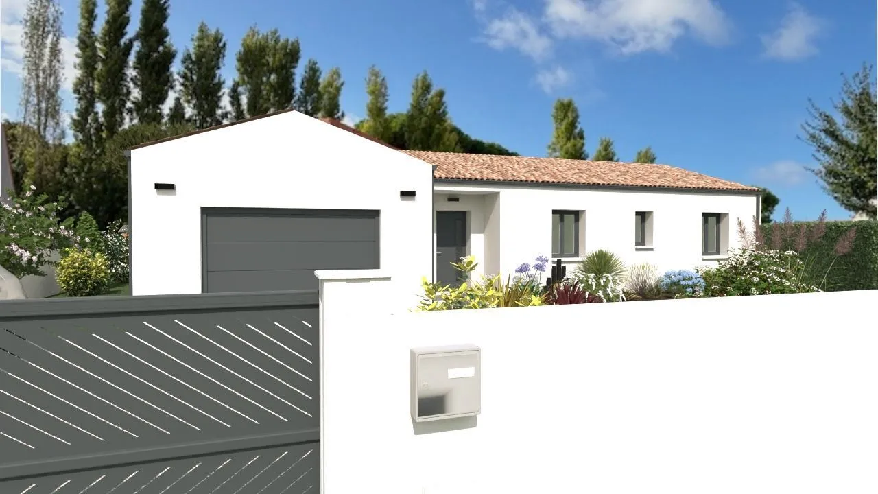 Maison neuve 130 m² à Meschers-sur-Gironde (17132)