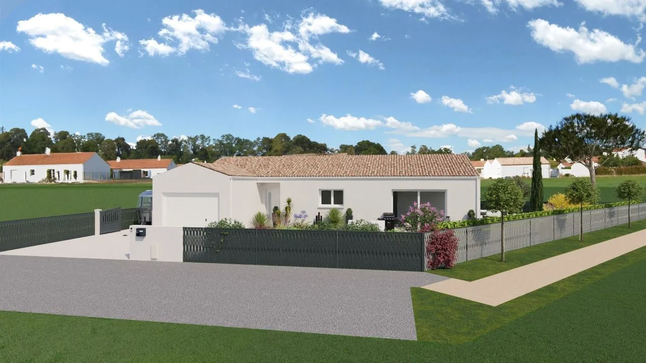 Maison neuve 105 m² à Saint-Augustin (17570)
