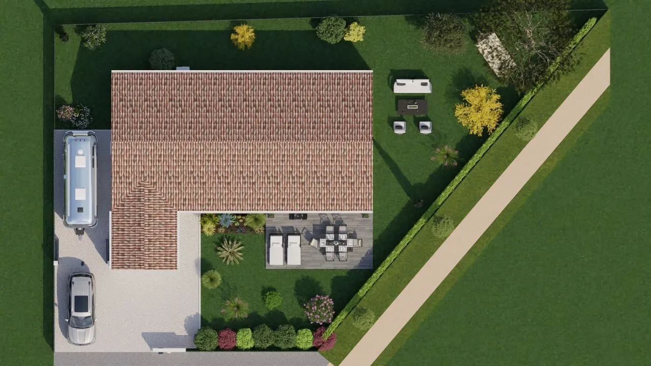 Maison neuve 105 m² à Saint-Augustin (17570)