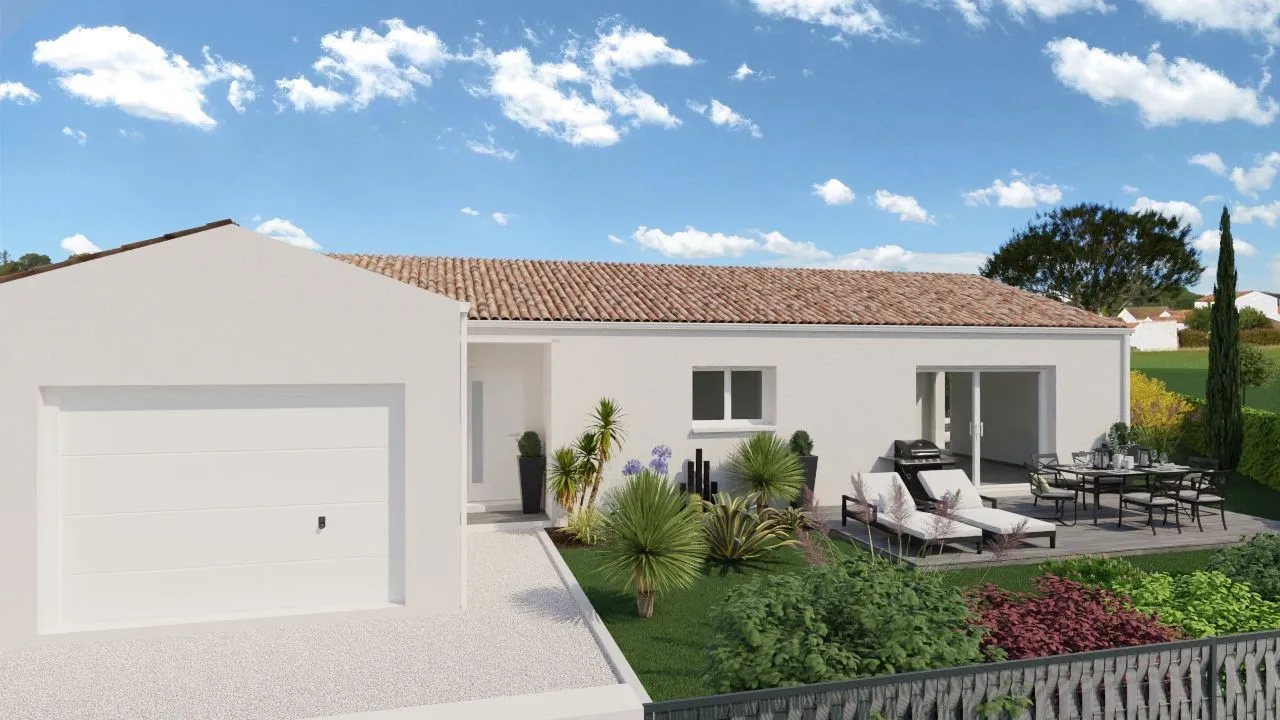 Maison neuve 105 m² à Saint-Augustin (17570)