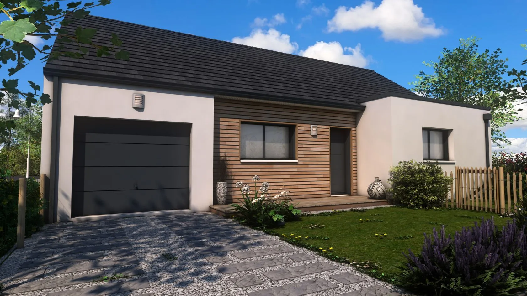 Maison neuve à Le Thuit-Anger