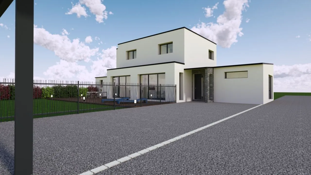 Maison neuve 145 m² à Domloup (35410)