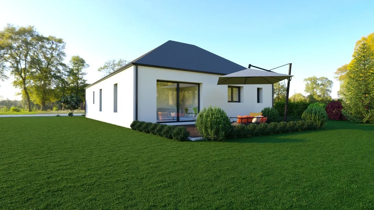 Maison neuve 95 m² à Guer (56380)