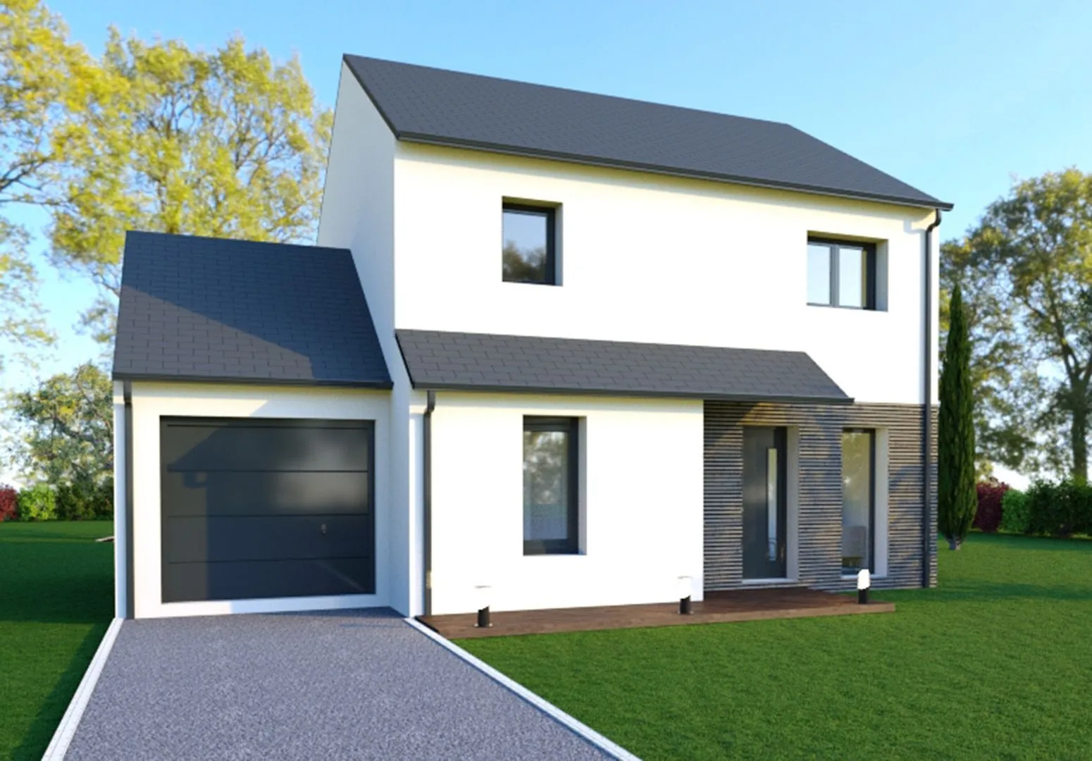 Maison neuve 103 m² à Plurien (22240)
