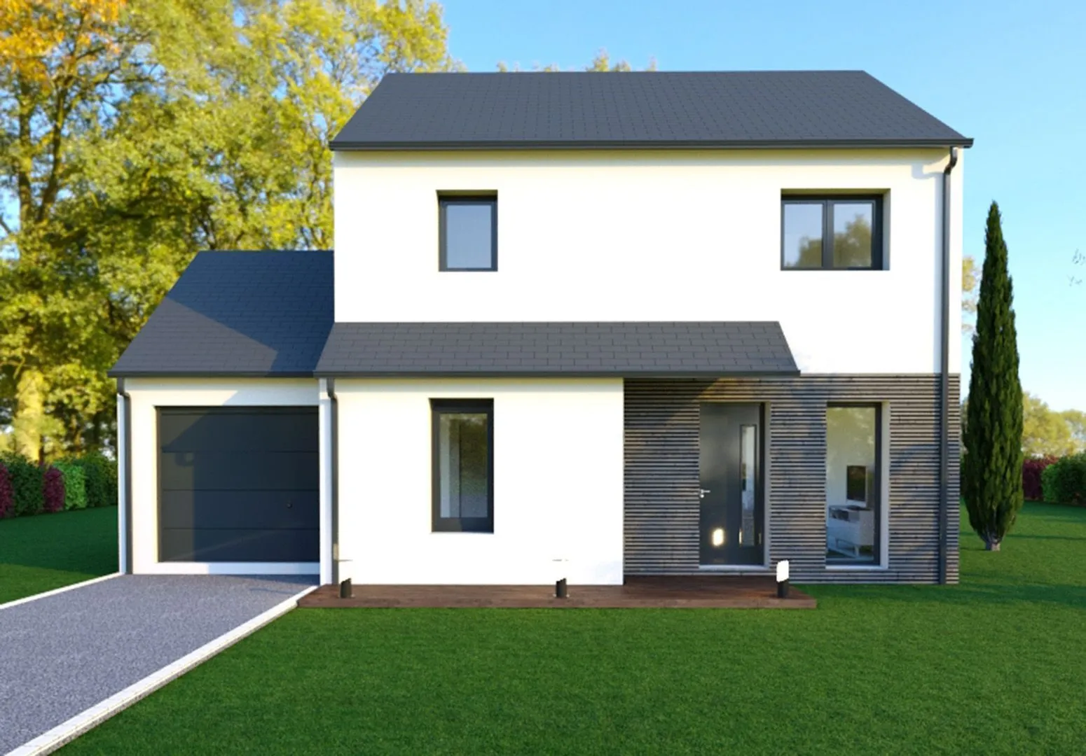 Maison neuve 103 m² à Plurien (22240)