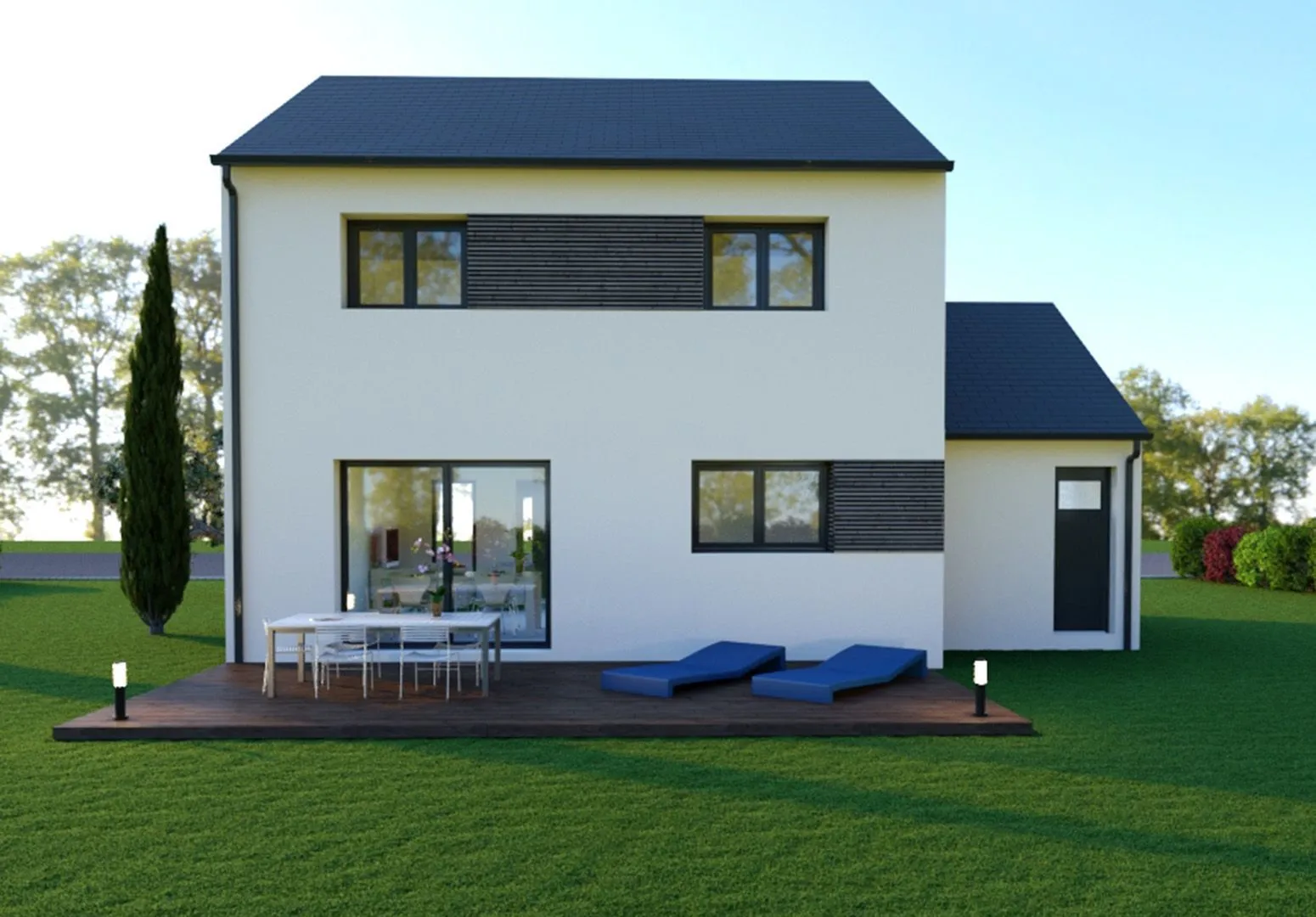 Maison neuve 103 m² à Plurien (22240)